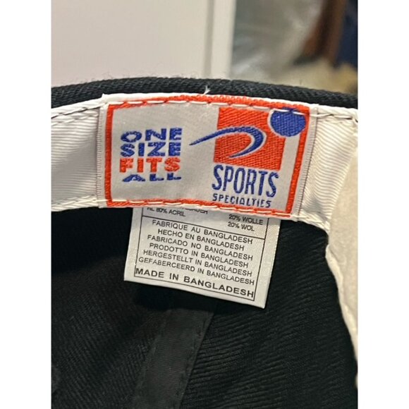 Jacksonville Jaguars Vintage Sports Specialties Black Grid Snapback Cap Hat New - Picture 8 of 11